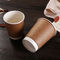 L'expresso écologique de Papier d'emballage a isolé les tasses de café de papier viables
