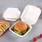 Conteneurs de nourriture compostables de bagasse de l'hamburger 1200ML