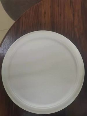 10&quot; compostable bagasse de canne à sucre plaque à papier l'économie de l'espace